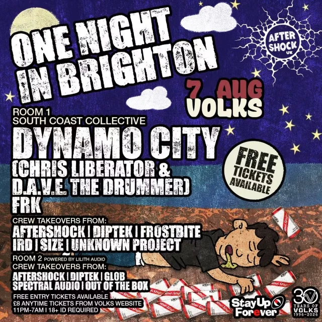 Gigs coming up:
 
7th August Volks Brighton
14th August Boomtown Acid Leak
22nd August Technoroute Brasil🇧🇷
28th August Gener8 Totnes 

I'm pretty busy in August, down at the Volks in Brighton in a couple of weeks with my old mucker Chris Liberator. 
Then it's Boomtown Fair for the Acid Leak stage. Always a pleasure to play Boomtown and hang out with the gang.
Then I'm off to Brasil for TECHNO ROUTE. It's been a few years since I've made it out there, we have been trying to organise it for a while but timing was difficult. So now I get to go back and play once again, sadly though this time i will be alone. I will be missing Justine like crazy for this one, as Brasil was a very special place for us to go together, but it will be good, I know it will, and it will be so lovely to see everyone and hang out for a couple of days.
Then I'm back in the UK and down to Totnes in Devon to play for the Gener8 crew, this will be a fun old school gig and also a chance to catch up with a very old ( non raving ) buddy of mine who I haven't seen for a few years. 
Wherever you are take care of yourself especially in the sun, drink lot's of water and get your SPF30 on.
LOVE TO YOU ALL ❤❤❤❤❤ See less